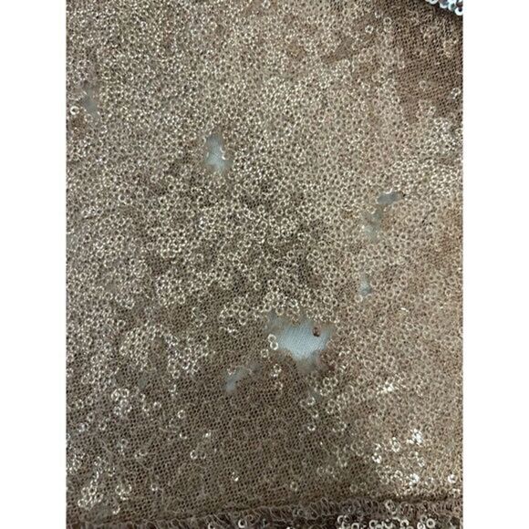 Rose Gold‎ Sequins Gown By Tiffany Designs, Backless Dress 6 Prom formal - Picture 4 of 10